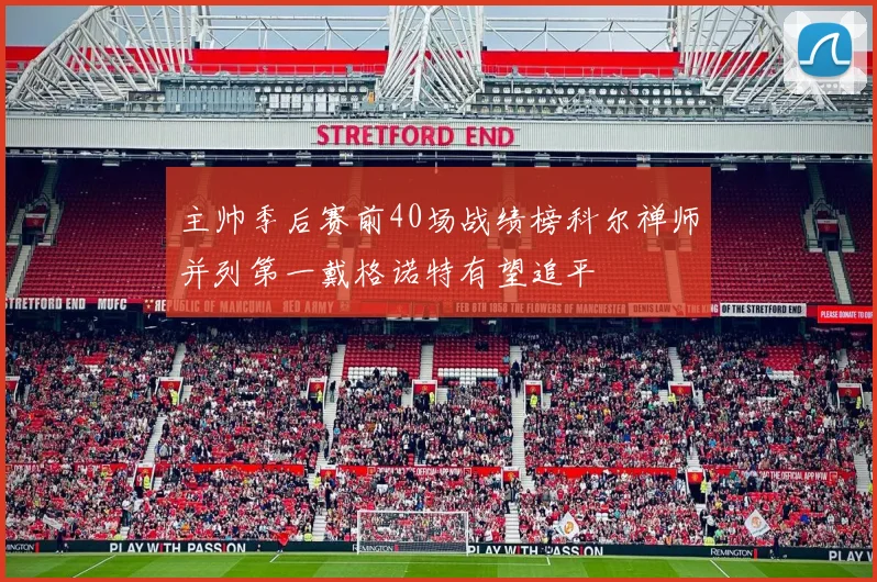 主帅季后赛前40场战绩榜科尔禅师并列第一戴格诺特有望追平
