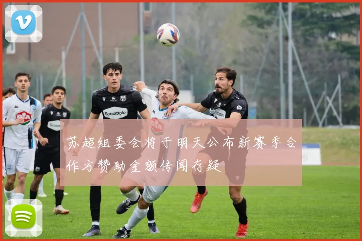 苏超组委会将于明天公布新赛季合作方赞助金额传闻存疑